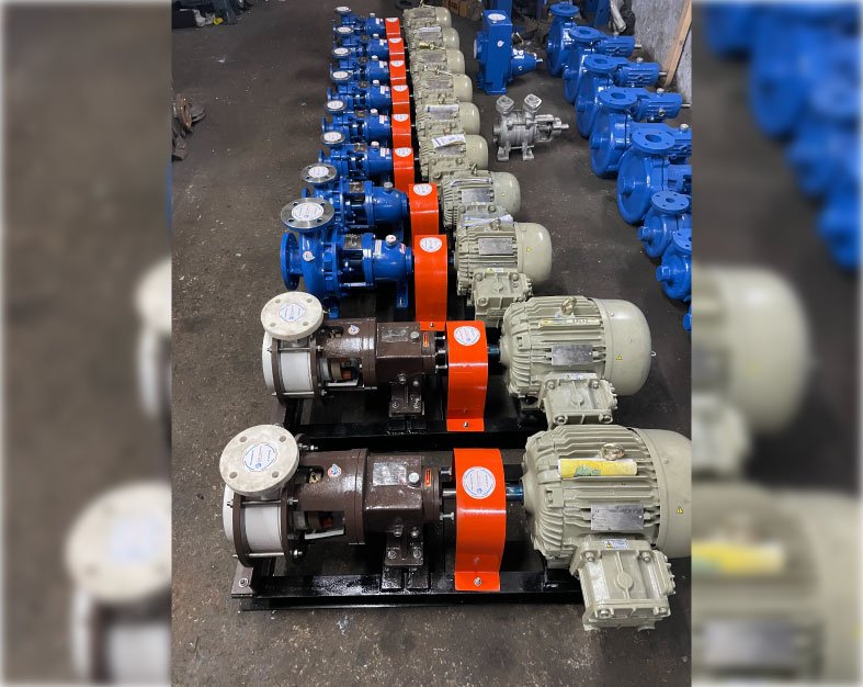 chemical pumps and acid pumps