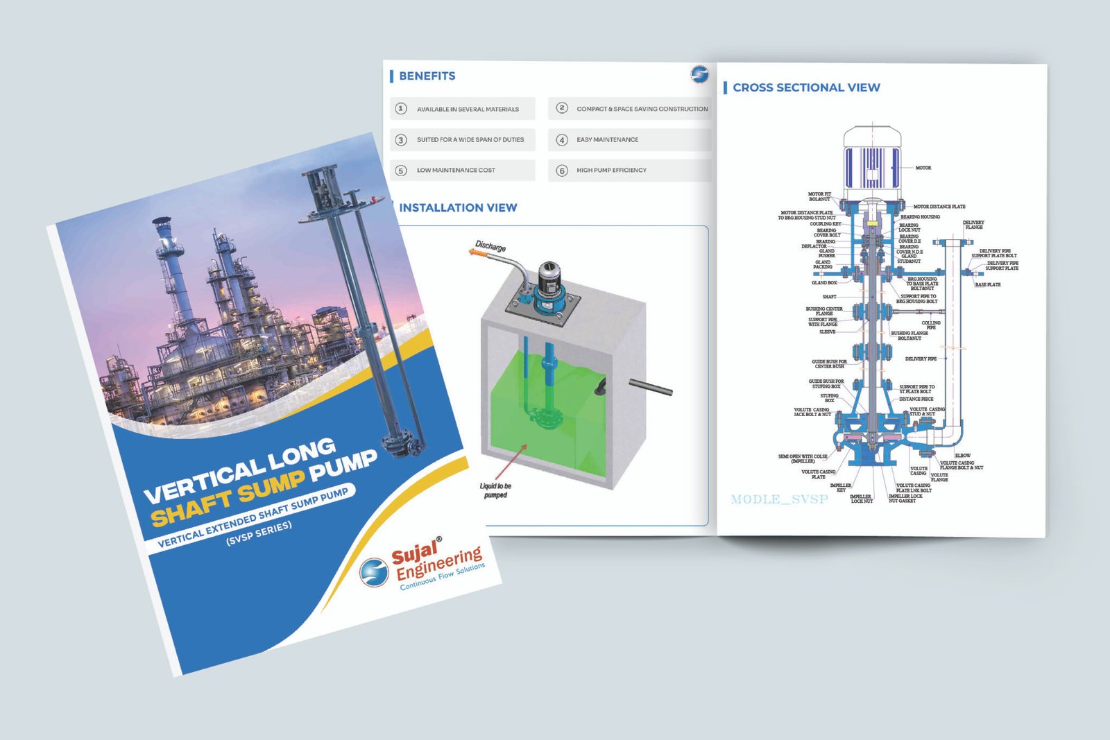 Vertical Long Shaft Sump Pumps Catalog