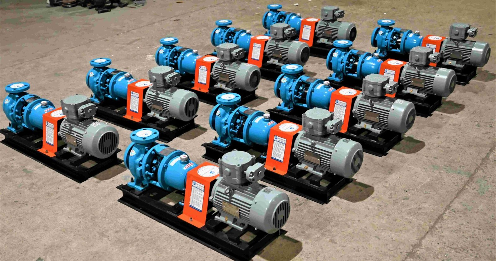 Centrifugal back pull out pumps supplied for highly flammable fluid in kerala.