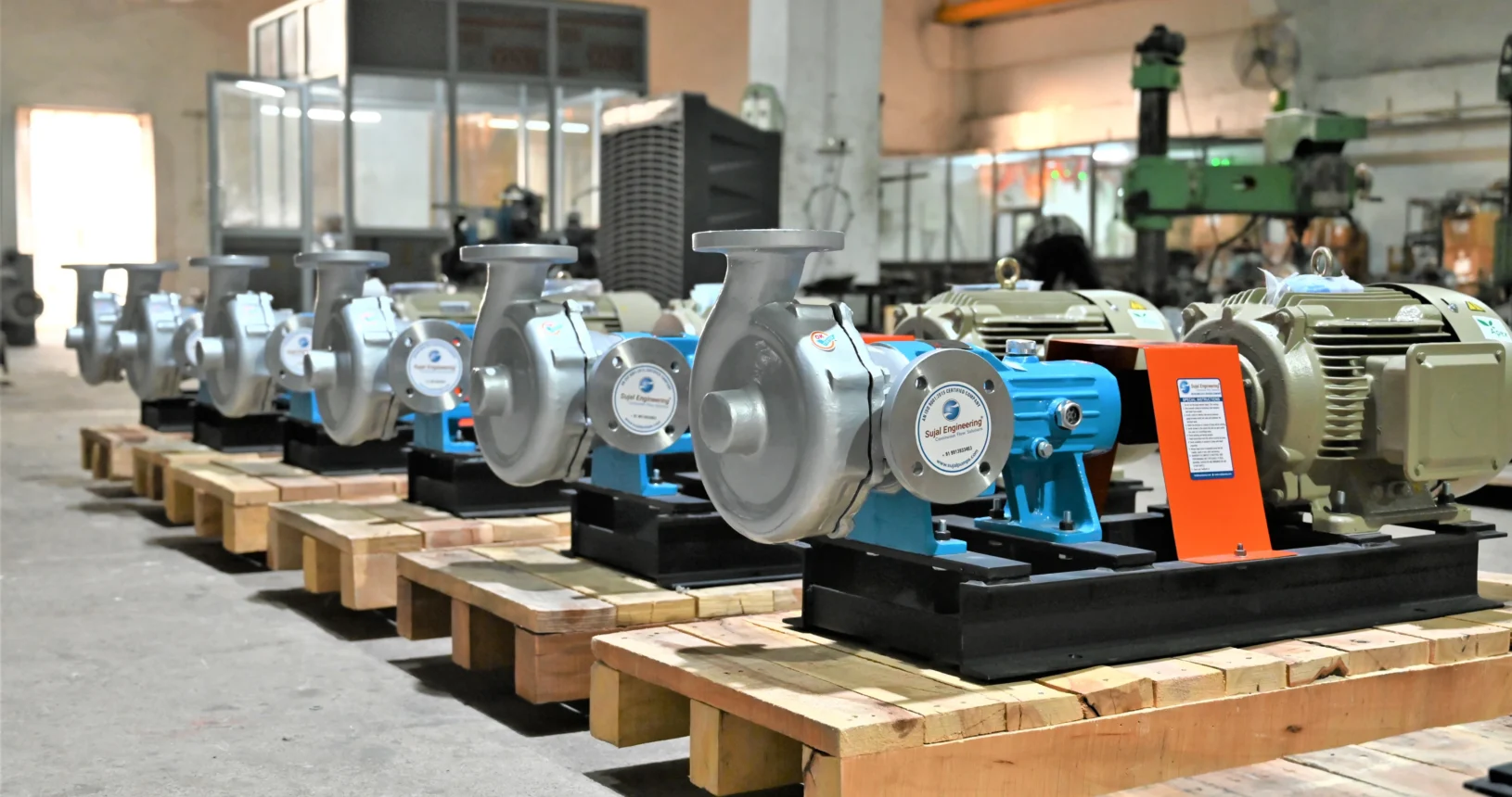 Filter press pumps project Sujal