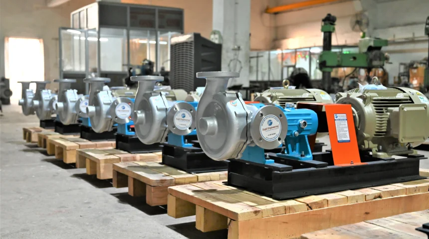 Filter press pumps project Sujal