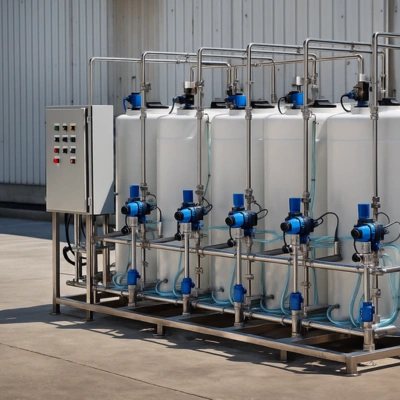 Scrubber and chemical dosing systems