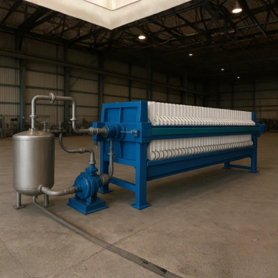 Filter press feeding