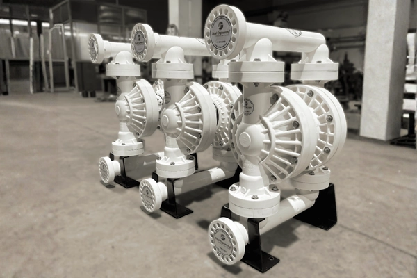 Features of SAOD (PP) Series Polypropylene Air Operated Diaphragm Pump