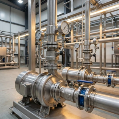 Industrial fluid transfer and circulation