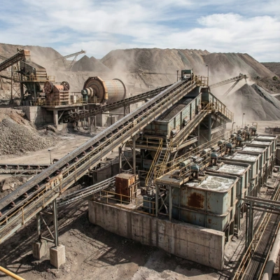 Mineral processing plants