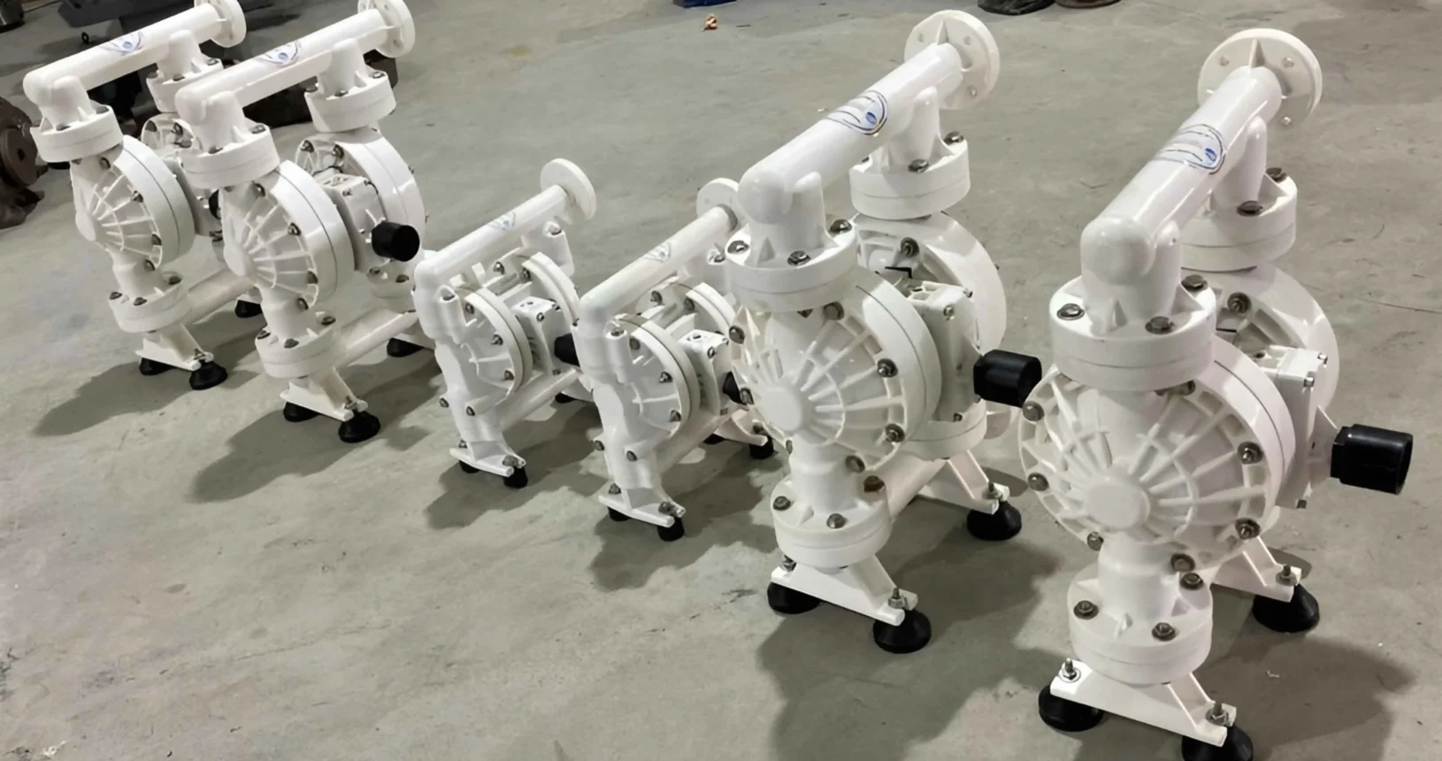 SAOD (PP) Series Polypropylene Air Operated Diaphragm Pump Project 1