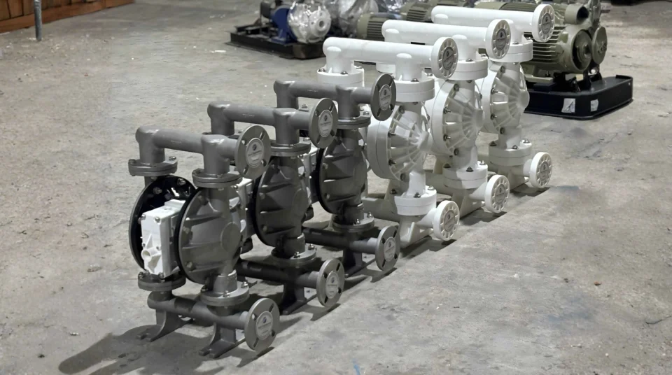 SAOD (SS) Series Stainless-Steel Air Operated Diaphragm Pumps Project 2