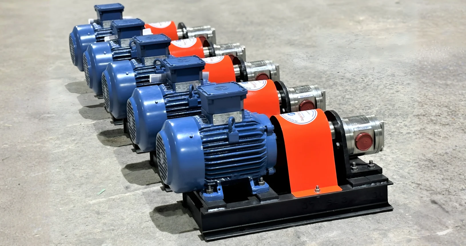 SGPSS Series SS Rotary Gear Pump Project 2