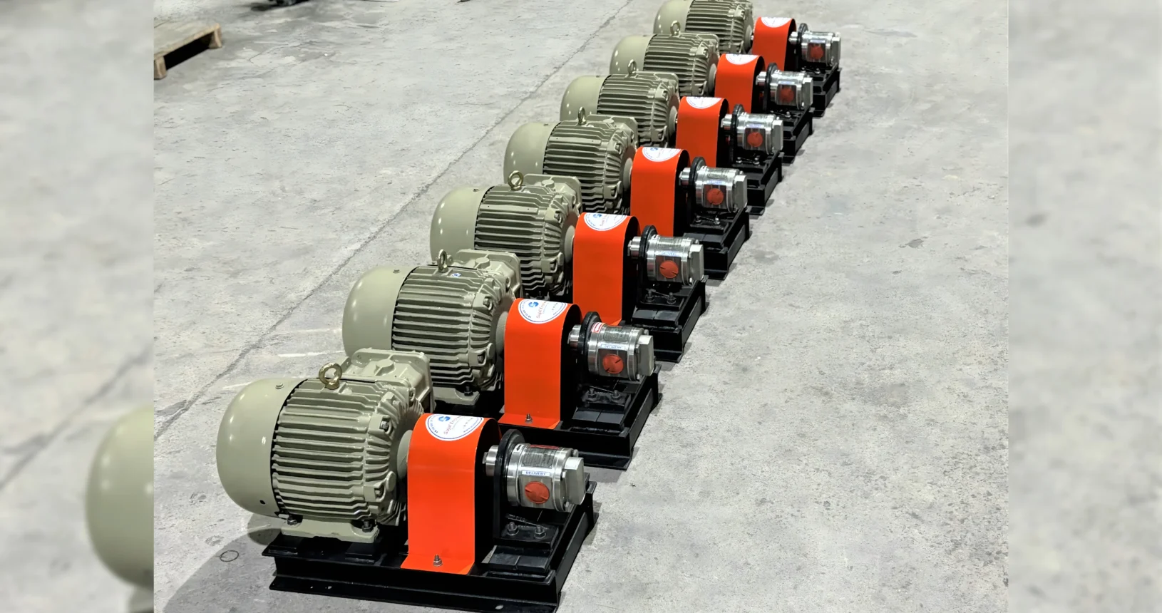 SGPSS Series SS Rotary Gear Pump Project 3