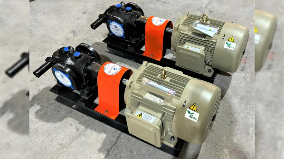 SGRB Series Double Helical Flange Type Gear Pump Project 5