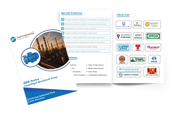 Download Our SMB Series Centrifugal Monoblock Pump Catalogue