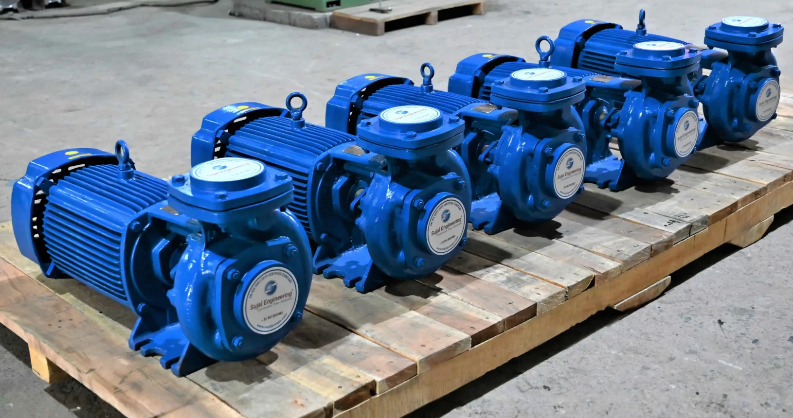 SMB Series Centrifugal Monoblock Pump Project 3