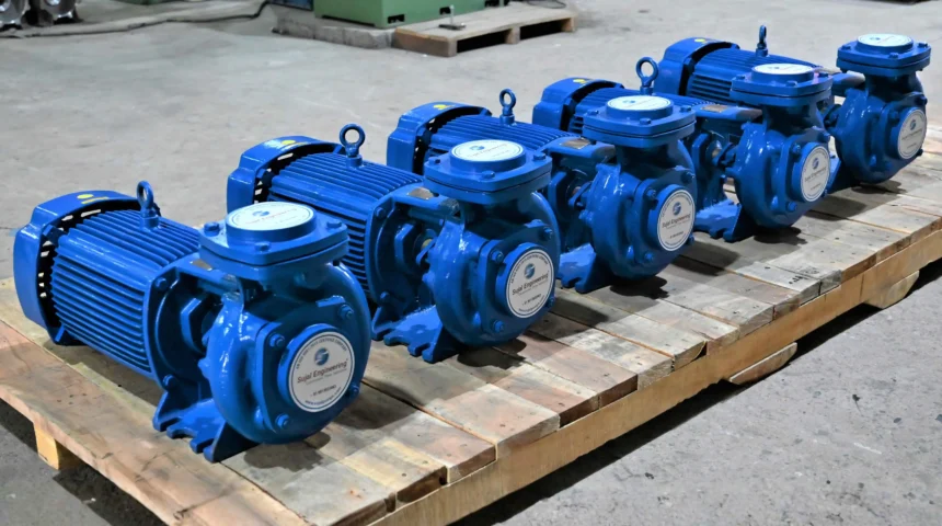 SMB Series Centrifugal Monoblock Pump Project 3