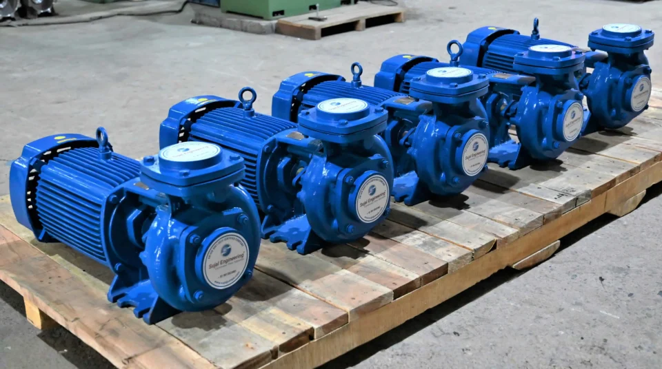 SMB Series Centrifugal Monoblock Pump Project 3