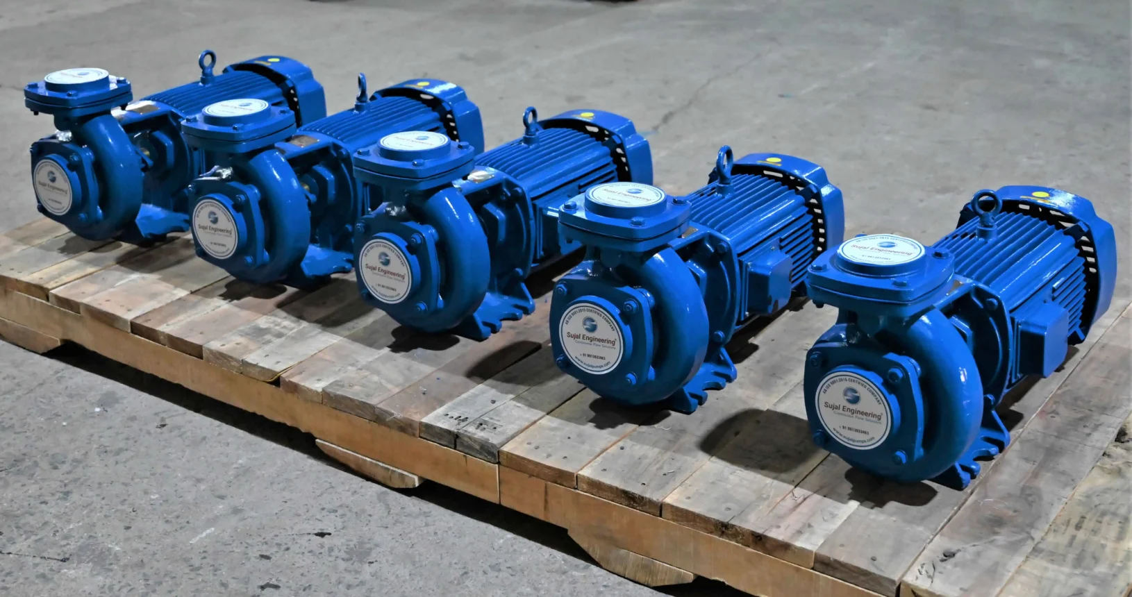 SMB Series Centrifugal Monoblock Pump Project 4