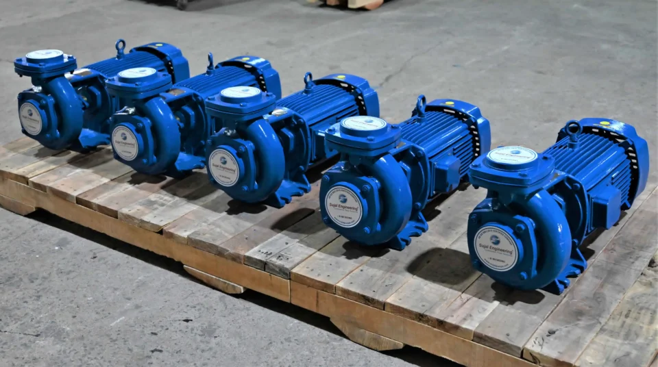 SMB Series Centrifugal Monoblock Pump Project 4