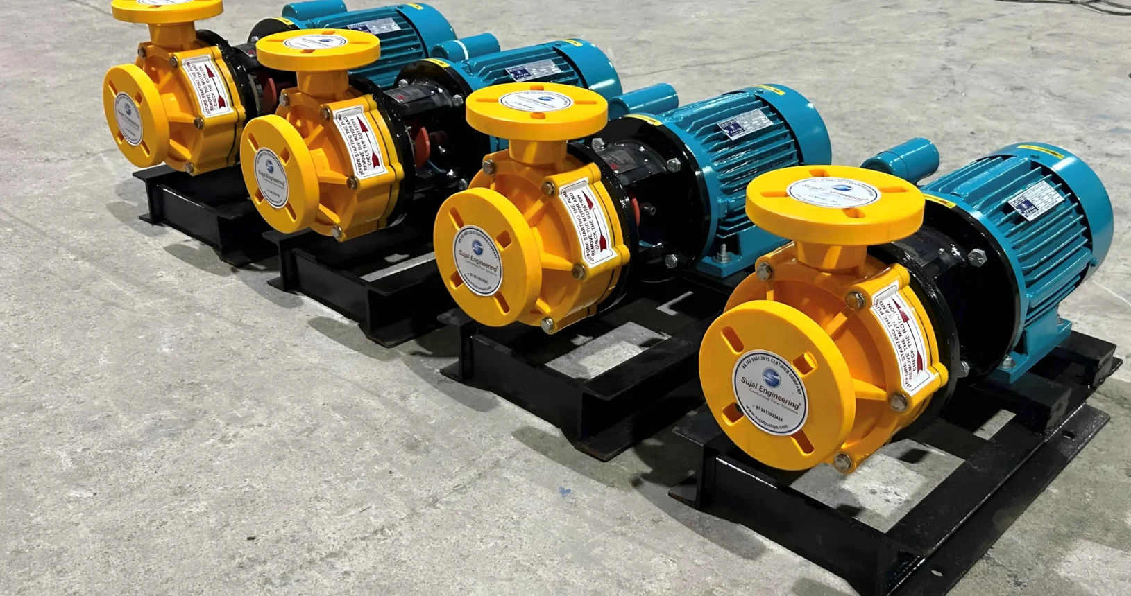 SMPP Series Polypropylene Monoblock Pump Project 3