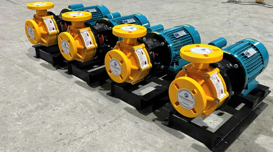 SMPP Series Polypropylene Monoblock Pump Project 3