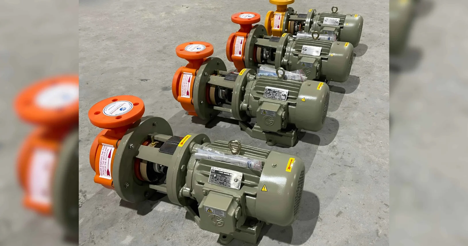 SMPP Series Polypropylene Monoblock Pump Project 4