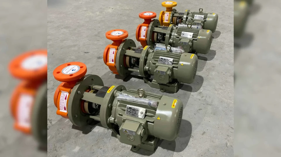 SMPP Series Polypropylene Monoblock Pump Project 4