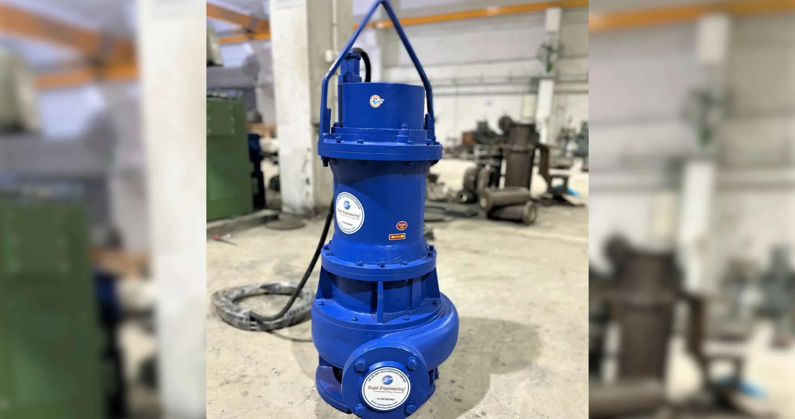 SP Series Heavy Duty Submersible Sewage Pump Project 2