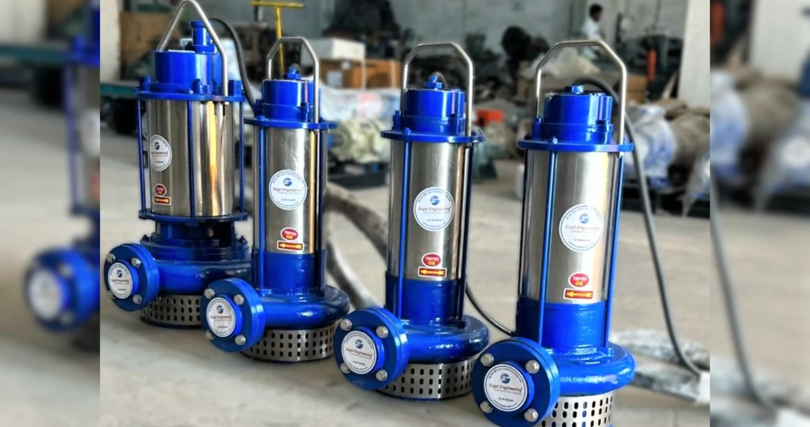SP Series Heavy Duty Submersible Sewage Pump Project 3