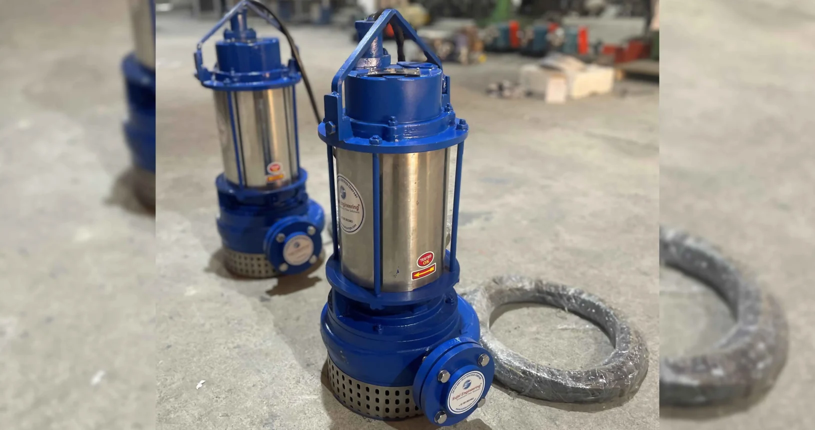 SP Series Heavy Duty Submersible Sewage Pump Project 4