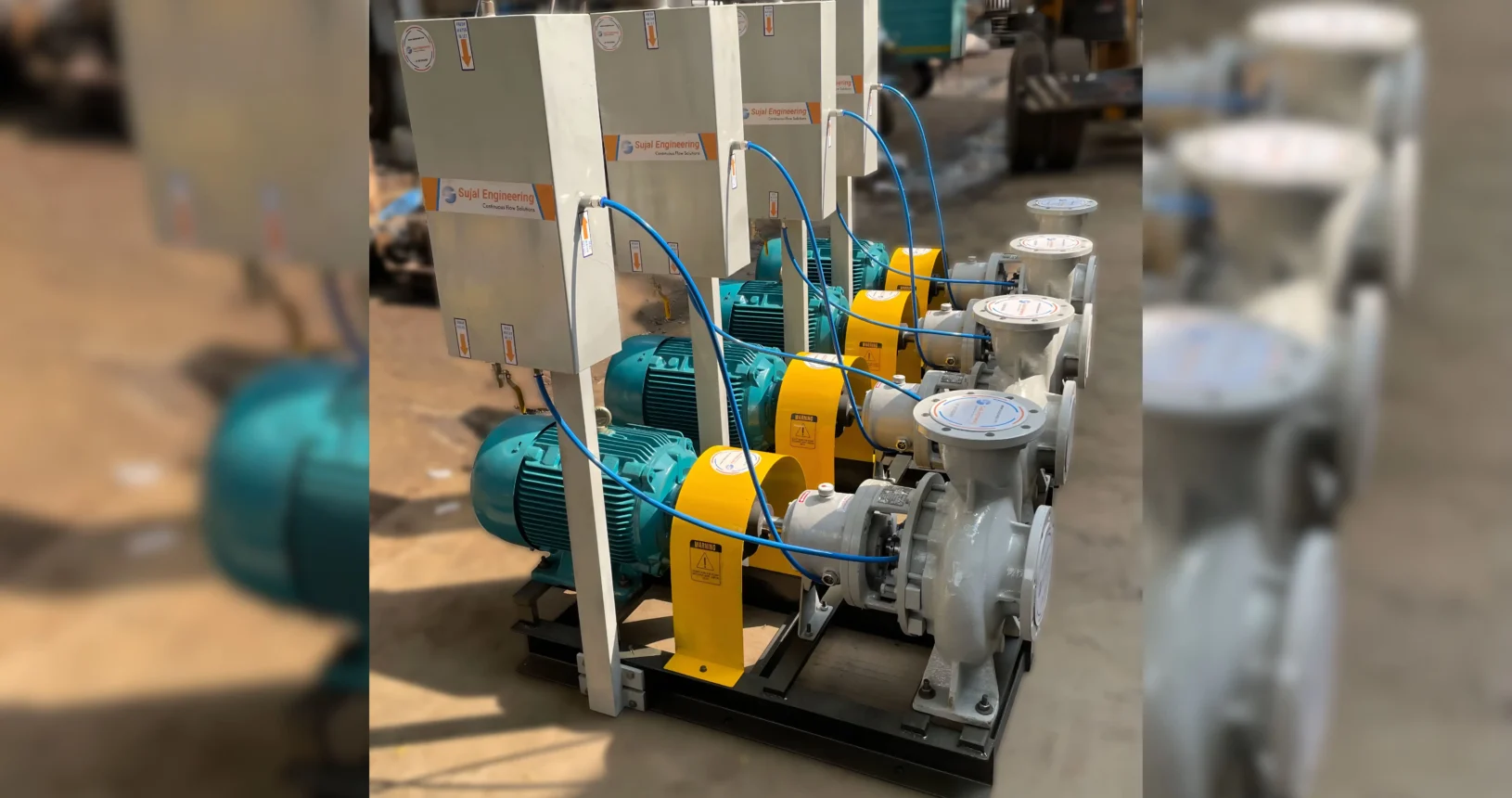 SSTP Series Horizontal Slurry Transfer Pump Project 3
