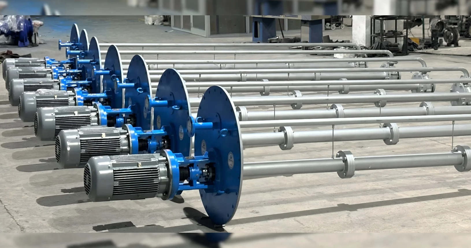 SVSP Series Vertical Long Shaft Sump Pump Project Image 2