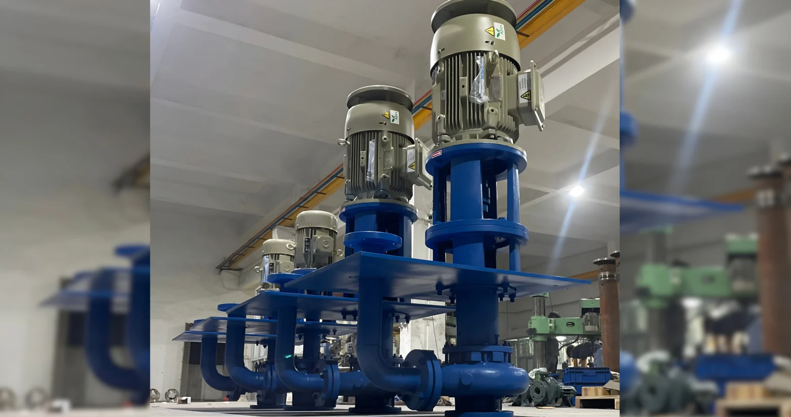 SVSP Series Vertical Long Shaft Sump Pump Project Image 4