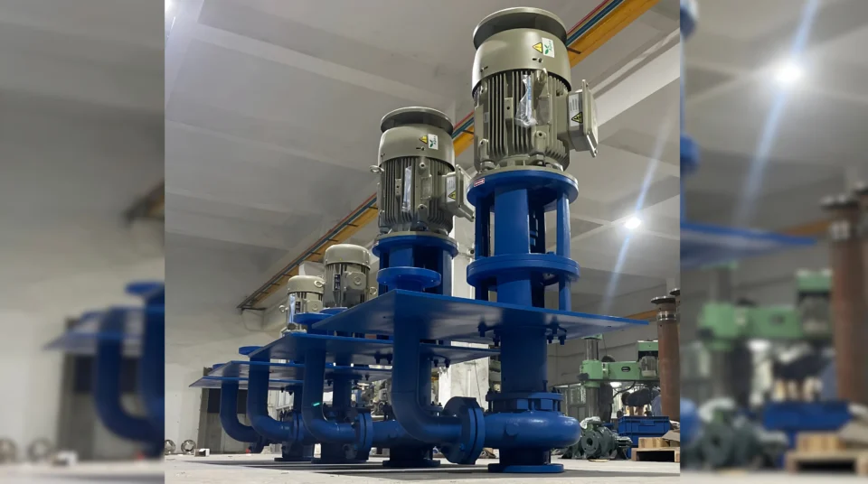 SVSP Series Vertical Long Shaft Sump Pump Project Image 4