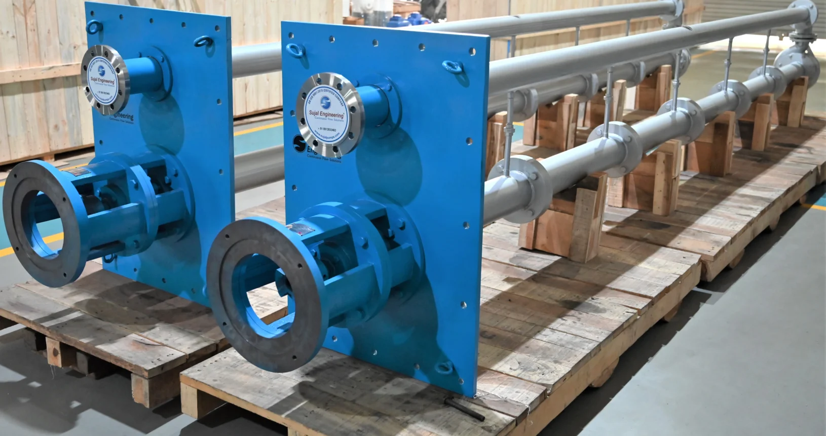 SVSP Series Vertical Long Shaft Sump Pump Project Image 5