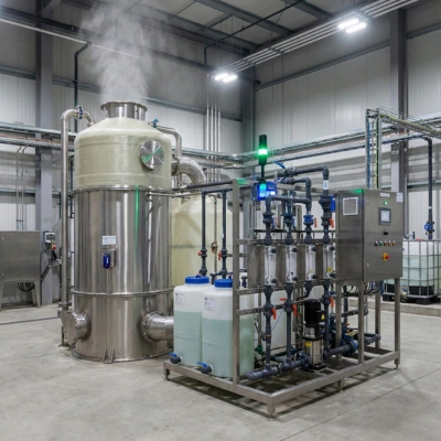Scrubber and chemical dosing systems