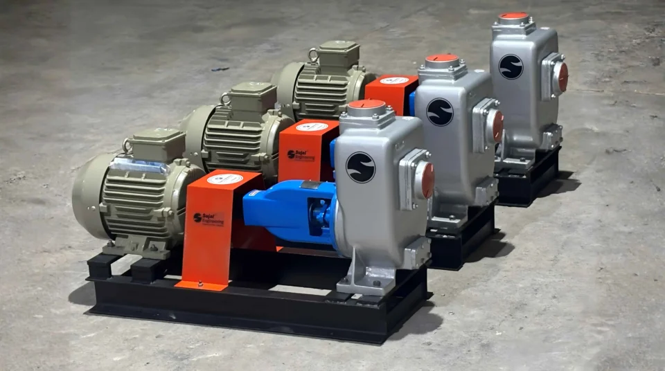 SMP Series Self Priming Mud Pump Project 1
