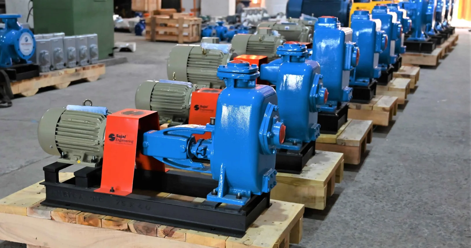 SMP Series Self Priming Mud Pump Project 3