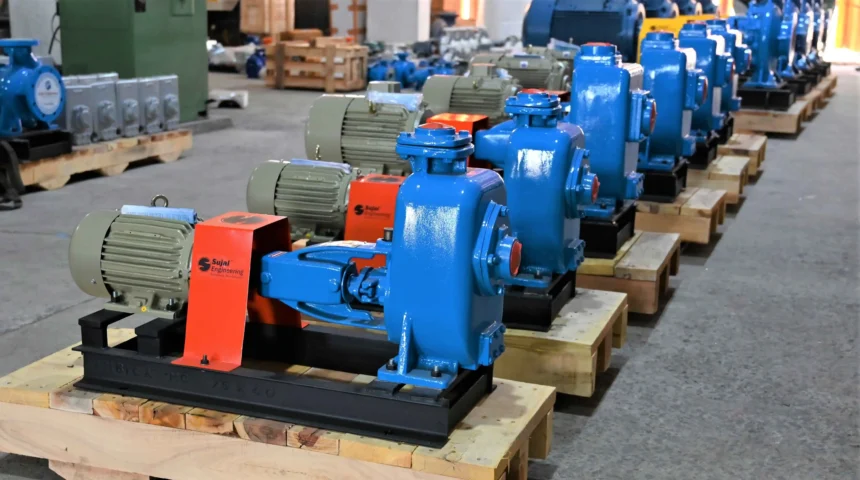 SMP Series Self Priming Mud Pump Project 3