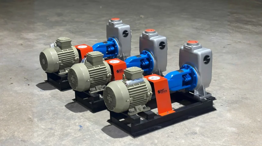 SMP Series Self Priming Mud Pump Project 4