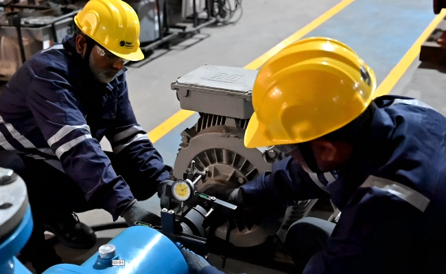 Pump & Motor Alignment Facility