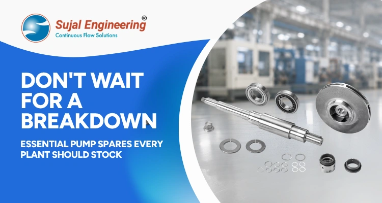 Pump Spares Every Plant Should Stock to Avoid Downtime